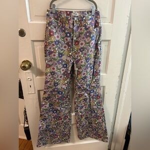 Wrangler Women's Floral Boot Cut Jeans - Multicolor